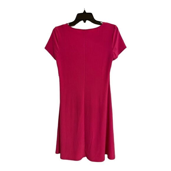 Ivy Road Women's Pink Polyester Round Neck Short Sleeve
Knee Length Dress Size S - Picture 2 of 6